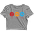 Travel womens crop top